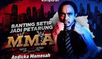 Bosen Kerja Kantoran? Jadi Atlet MMA Aja!